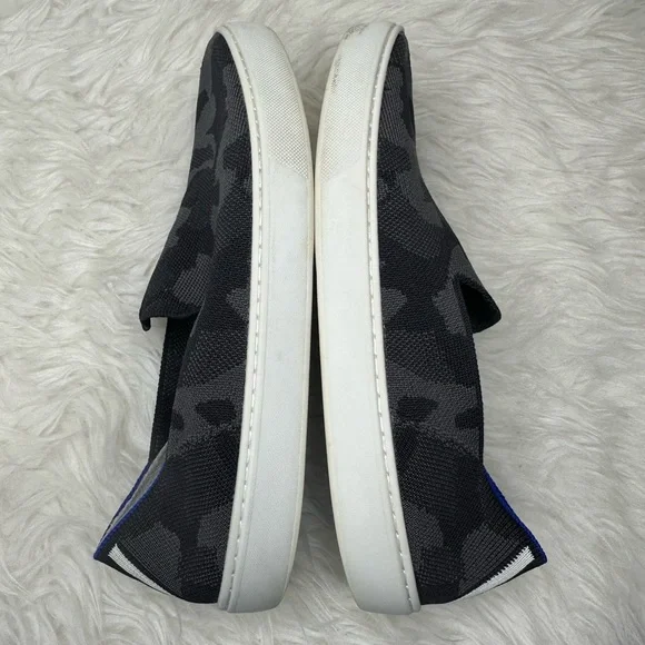 Rothy’s Grey Camo Slip On Sneaker Size 10 - Picture 12 of 15